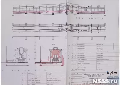 Технологическая линия производства колонн PLAN SLR Италия фото 4